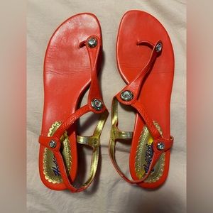 Hale Bob slingback sandals